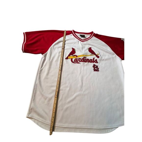 St. Louis Cardinals MLB White & Red Short Sleeve Baseball Jersey 2XL - Picture 4 of 13